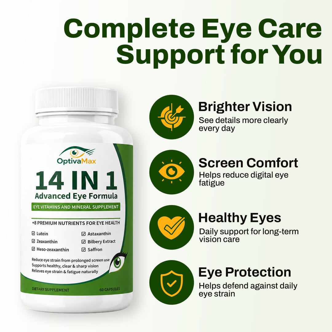 OptivaMax 14-in-1 Advanced Eye Formula