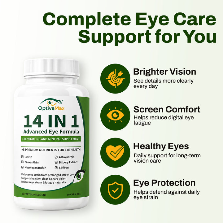 OptivaMax 14-in-1 Advanced Eye Formula